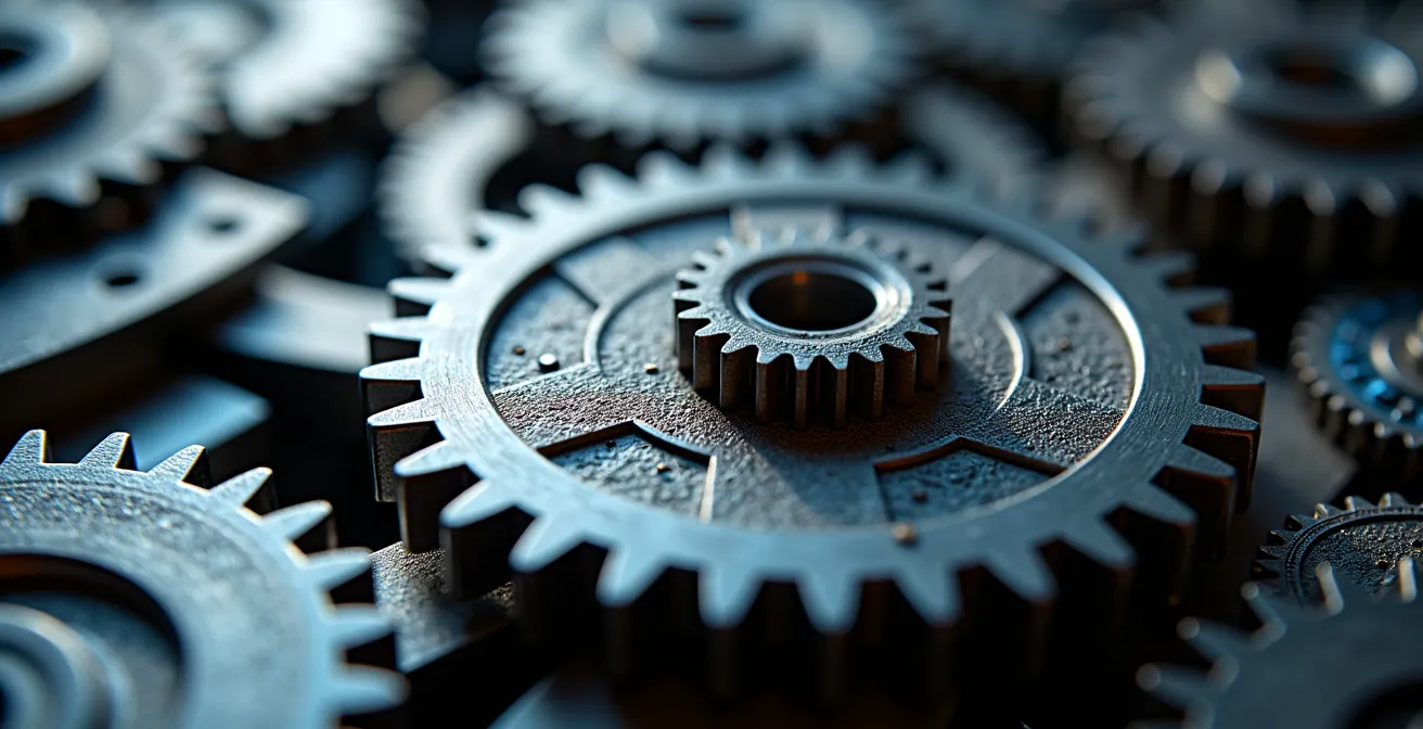 Vue aérienne symbolique de l'écosystème du capital-risque français avec ses différents acteurs