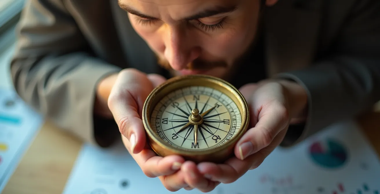 Concept visuel du Founder-Market Fit montrant l'alignement entre l'entrepreneur et son marché