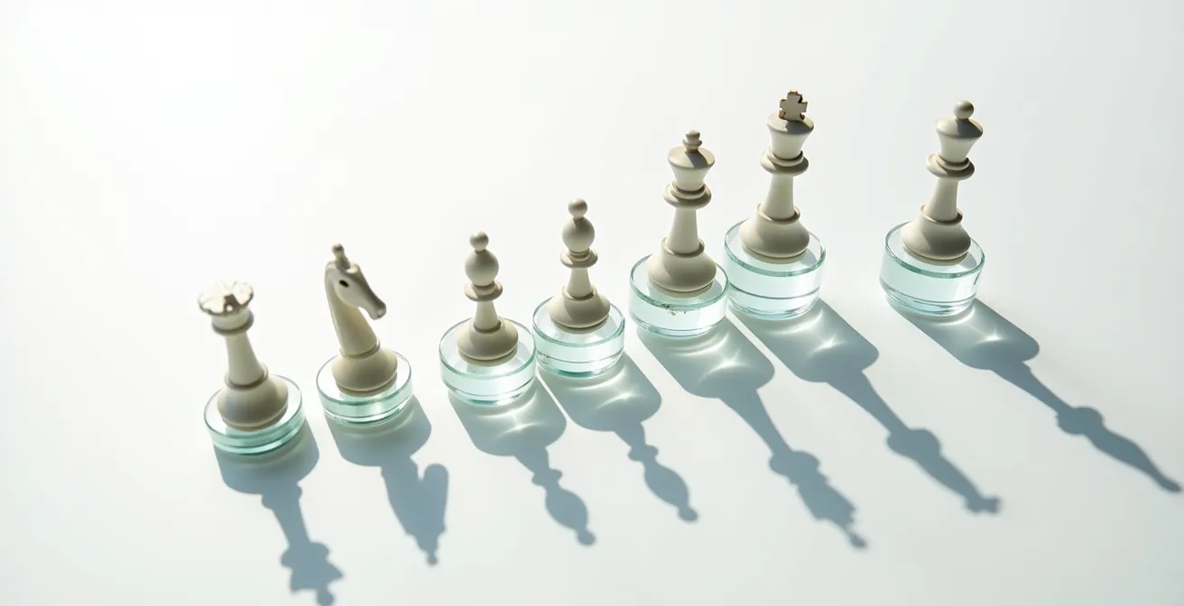 Représentation visuelle de la matrice de compétences et motivation pour adapter son style de leadership