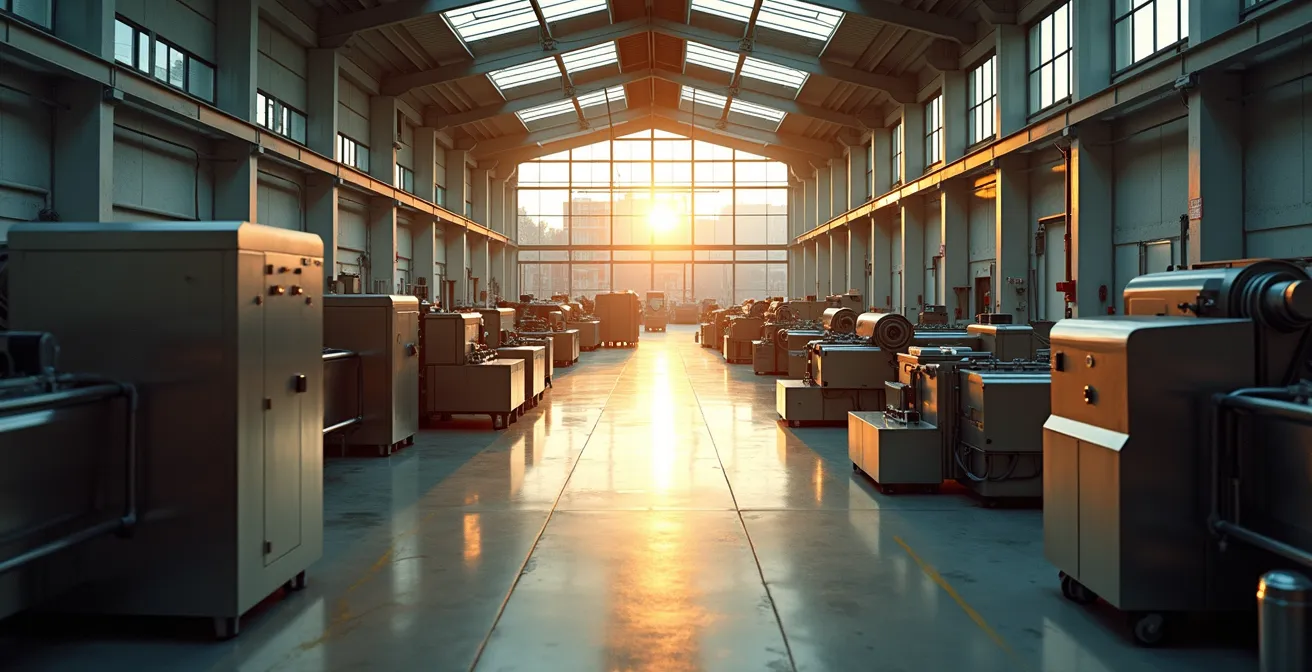 Transformation visuelle d'actifs industriels en liquidités pour une PME française